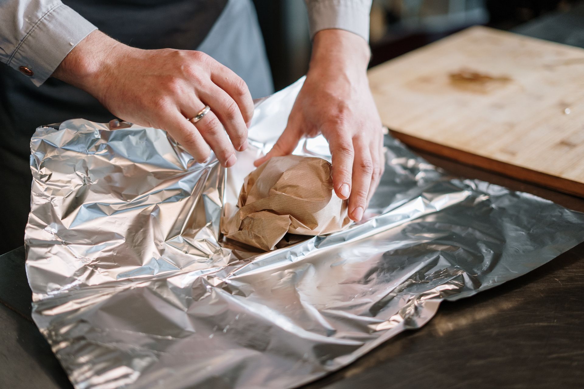Papier aluminium alimentaire