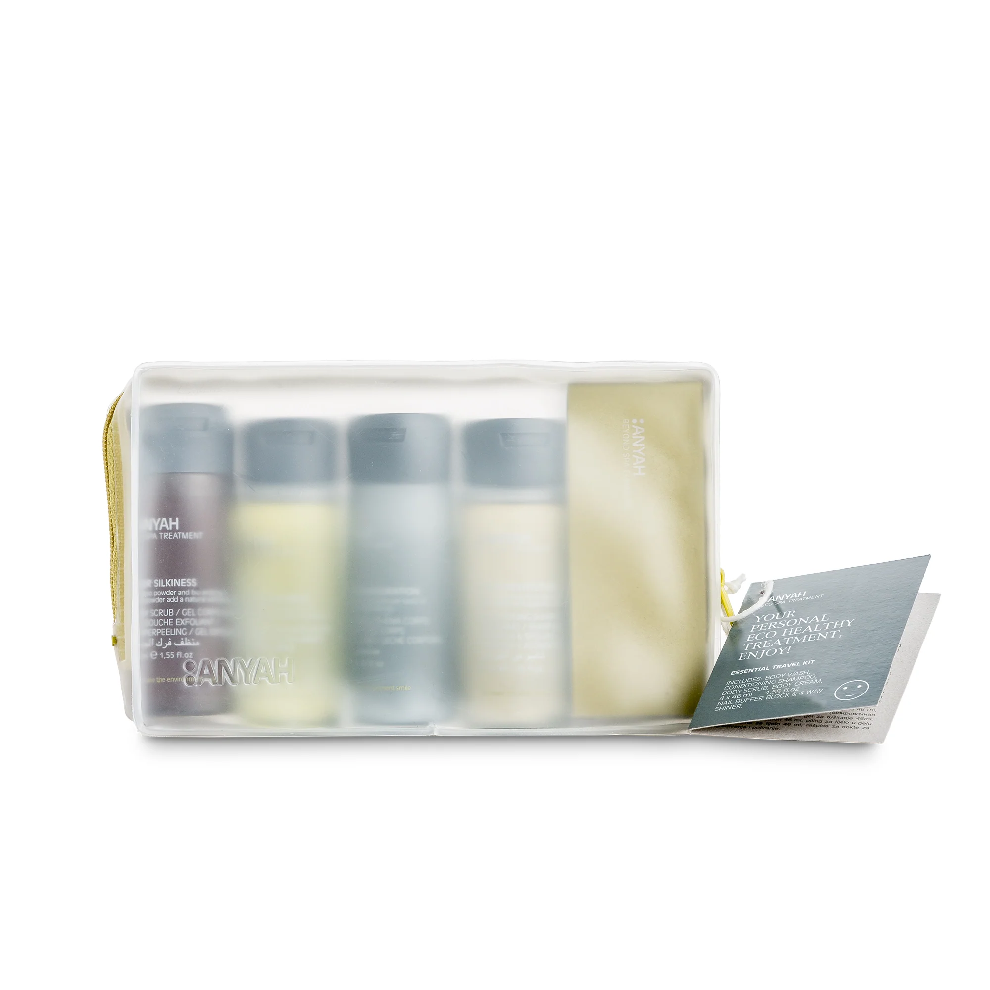 Pochette soin et bain format voyage Anyah