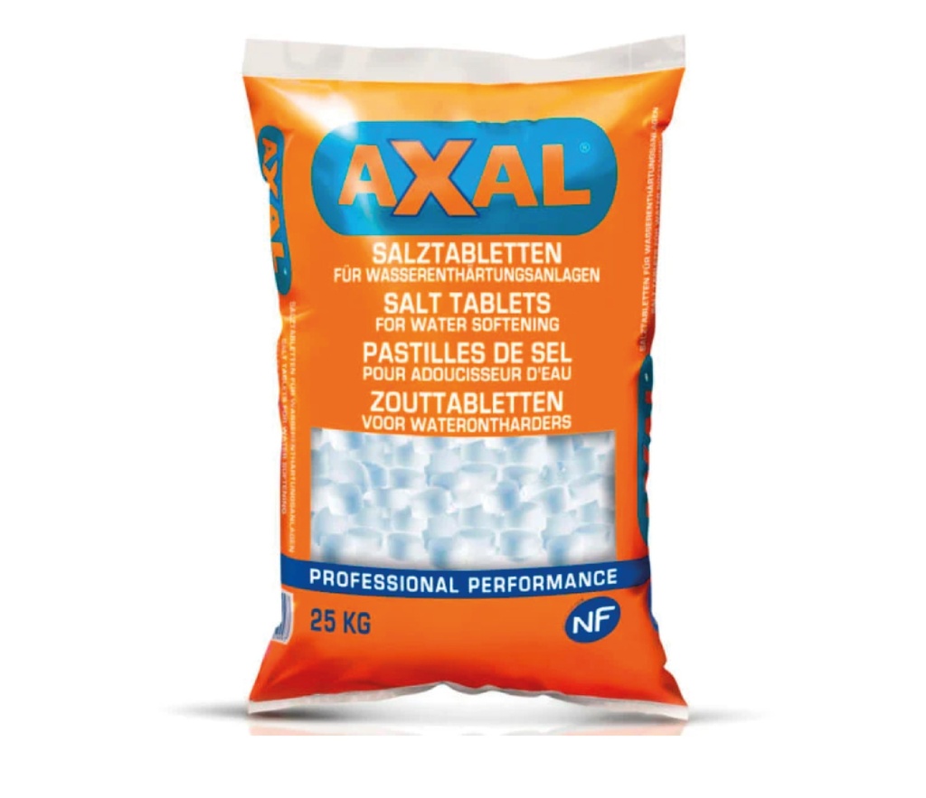 Sel Adoucissant AXAL PRO en pastilles 25kg