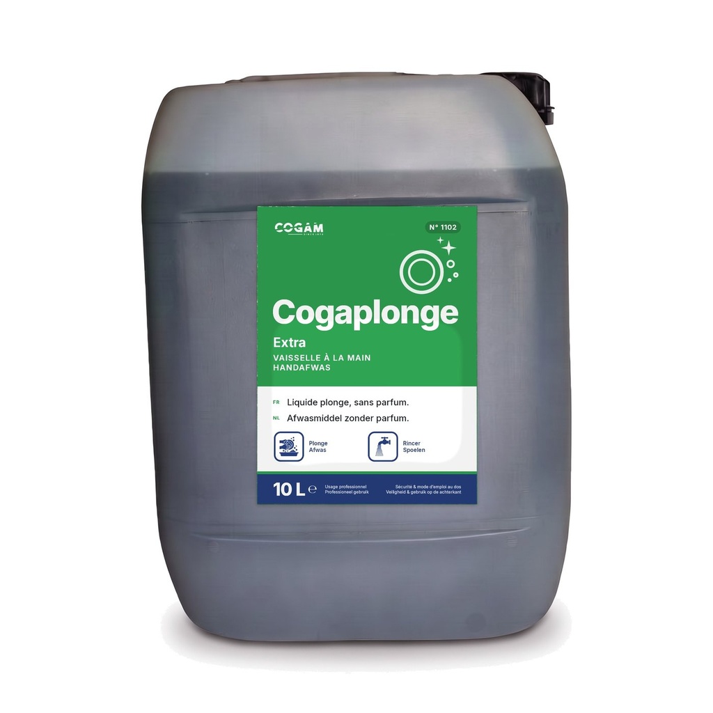Cogam detergent extra liquide vaisselle plonge 10L
