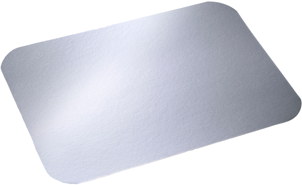 Couvercle aluminium/carton R45 186x121mm