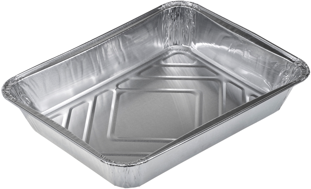 Barquette aluminium 1050cc R22 220x155x45mm