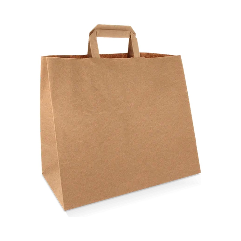 [1532] Sacs papier kraft brun 70 gr. 32x22x33cm recyclé