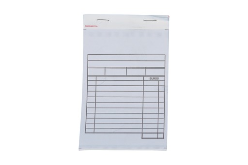 Carnet Commande Resto Carbon 2x100x160 Avec N°