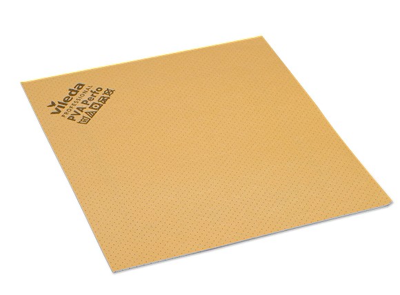 Lavette en microfibre chamoisée PVA Vileda 40x35cm