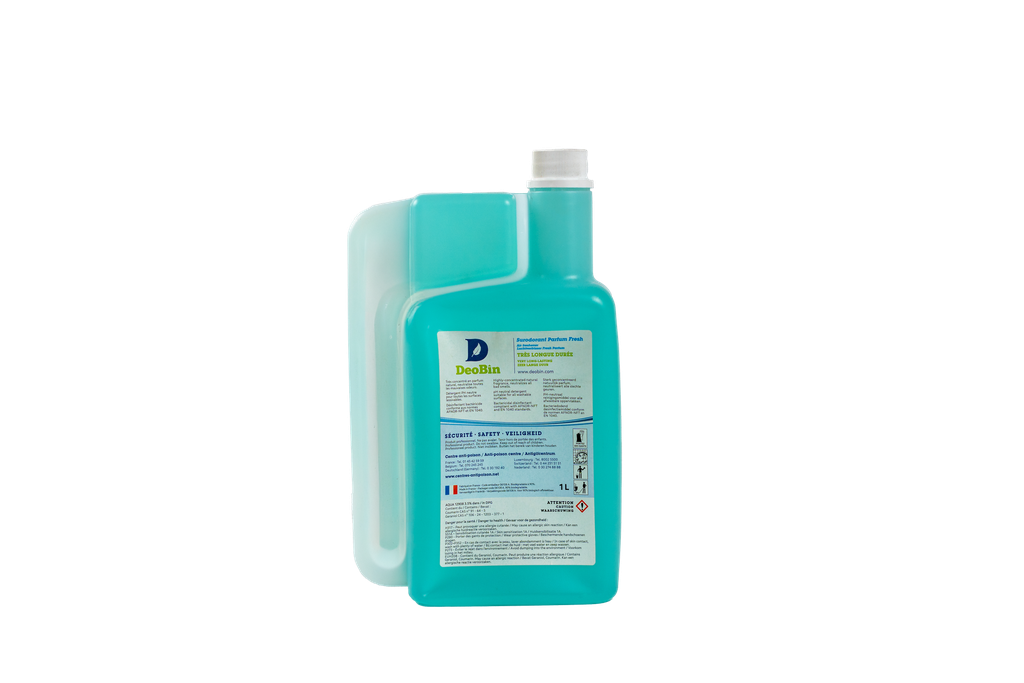 Deobin recharge doseur surodorant parfum conteneurs 1L