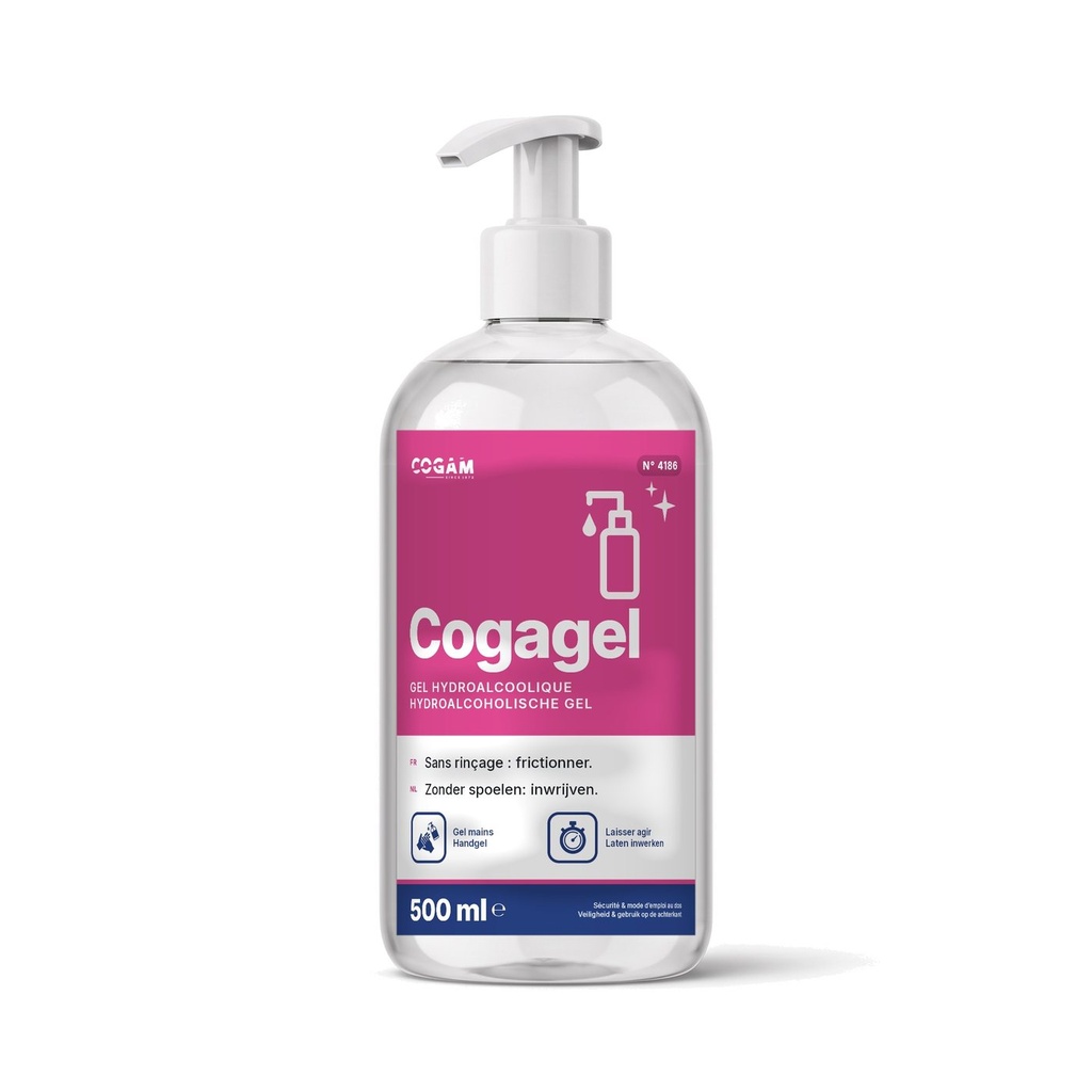 Cogam gel mains hydroalcoolique 500ml