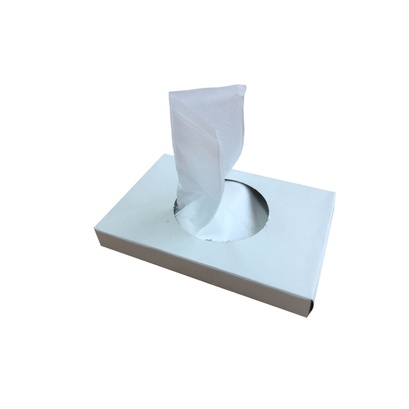 Sachets pour serviette hygiénique Blanc 13,5x25cm