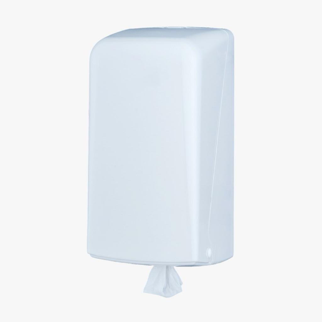 Zentraler Küchenpapierrollenspender Mini weiß