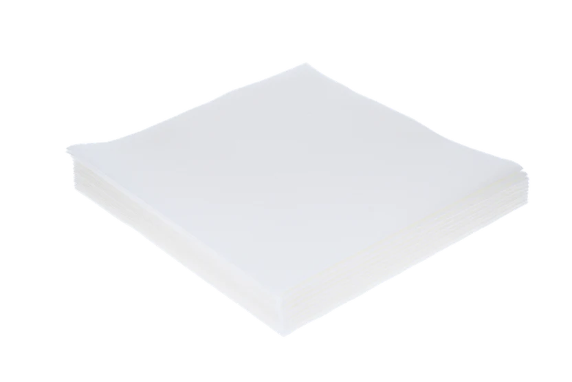 Serviette Airwave 1/4 pli 40x40cm papier blanc