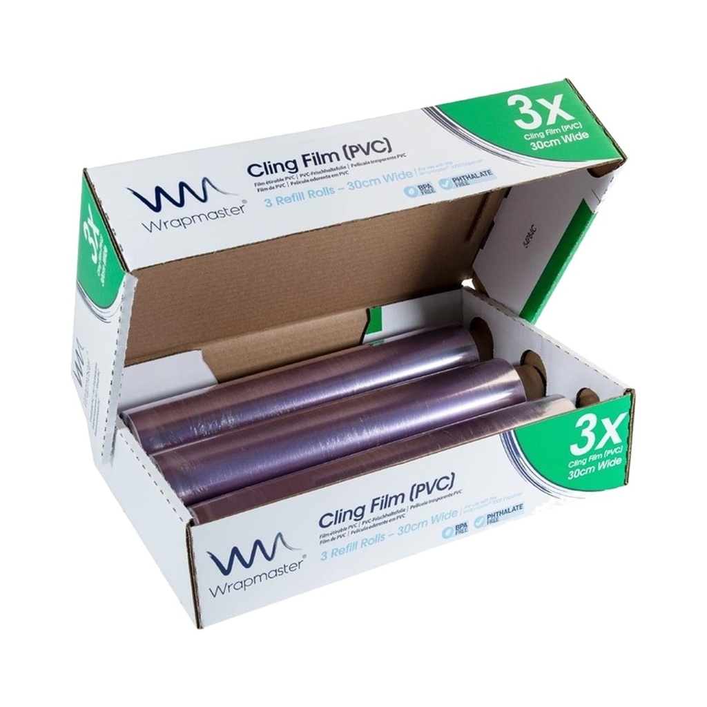 [6032] Wrapmaster Nachfüllungen Frischhaltefolie 30cm x 300m