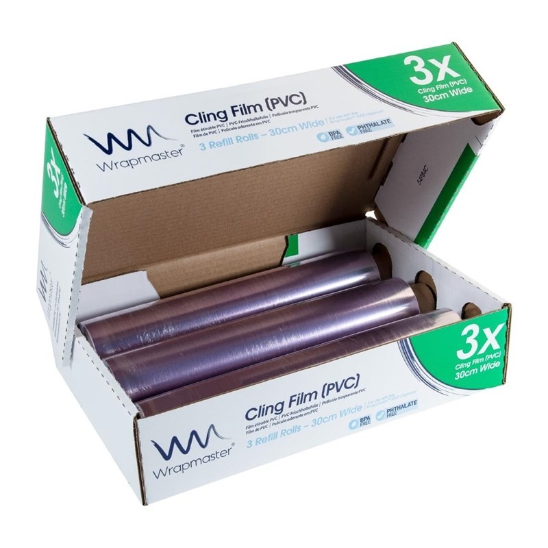 Wrapmaster Recharges Film alimentaire 30cm x 300m