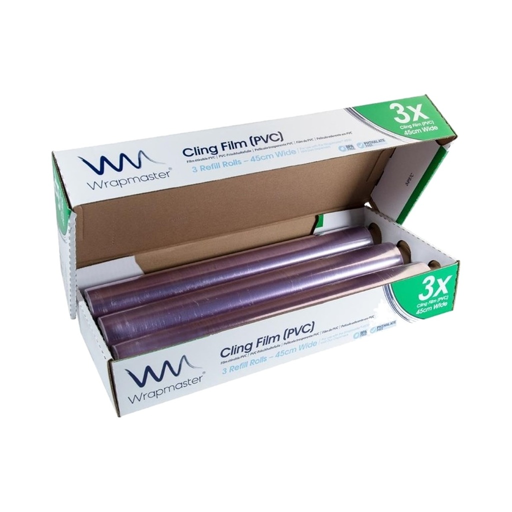[6033] Wrapmaster Nachfüllungen Frischhaltefolie 45cm x 300m