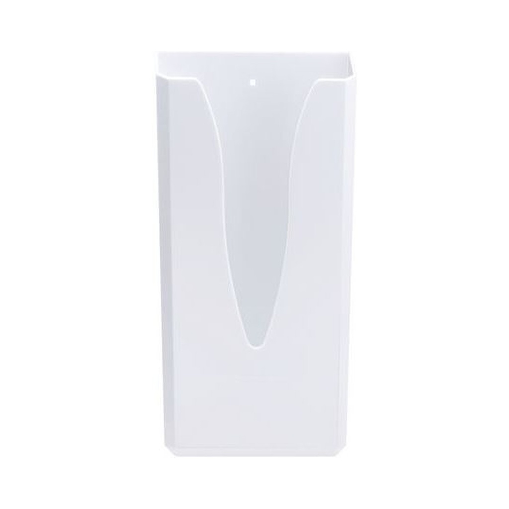 [11411] White paper dispenser for sanitary napkin bags