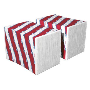 Serviette 2 plis 16x24cm Tork Justone papier blanc