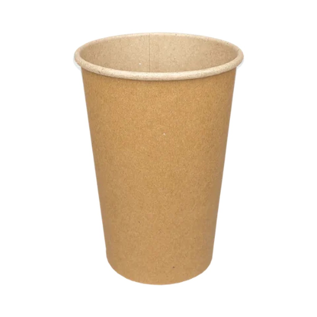 [65931] Gobelet à café 180cc 7,5oz Ø73mm carton Kraft 25x100