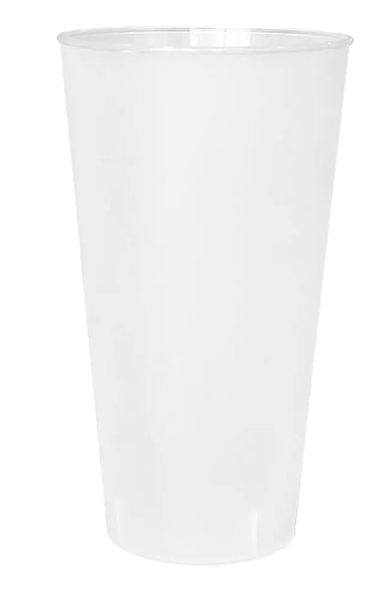 Gobelet Frosted 470cc Réutilisable PP 8x25