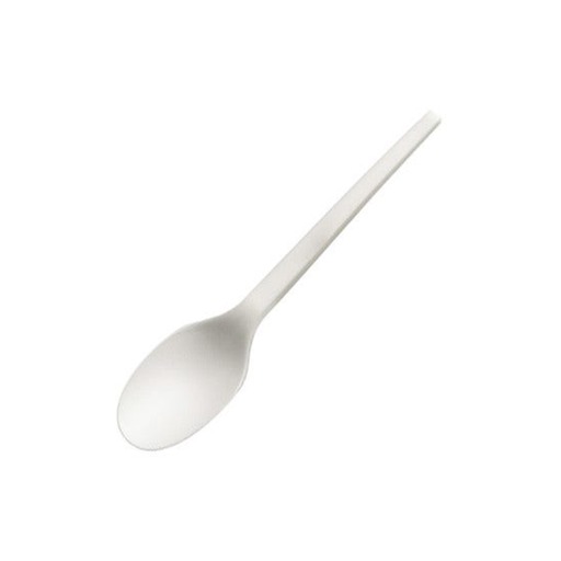 Cuillère blanc Réutilisable PP 18cm 20x50P
