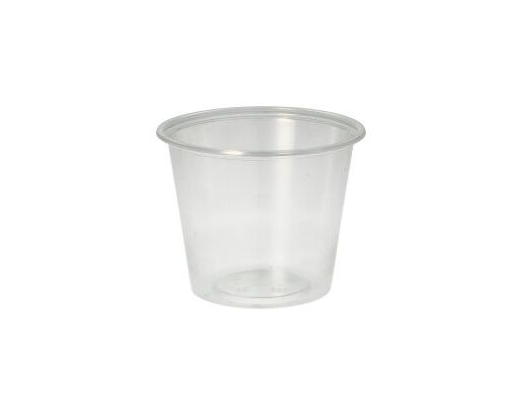 Pots à Sauce 125cc Ø70x57mm Transparent