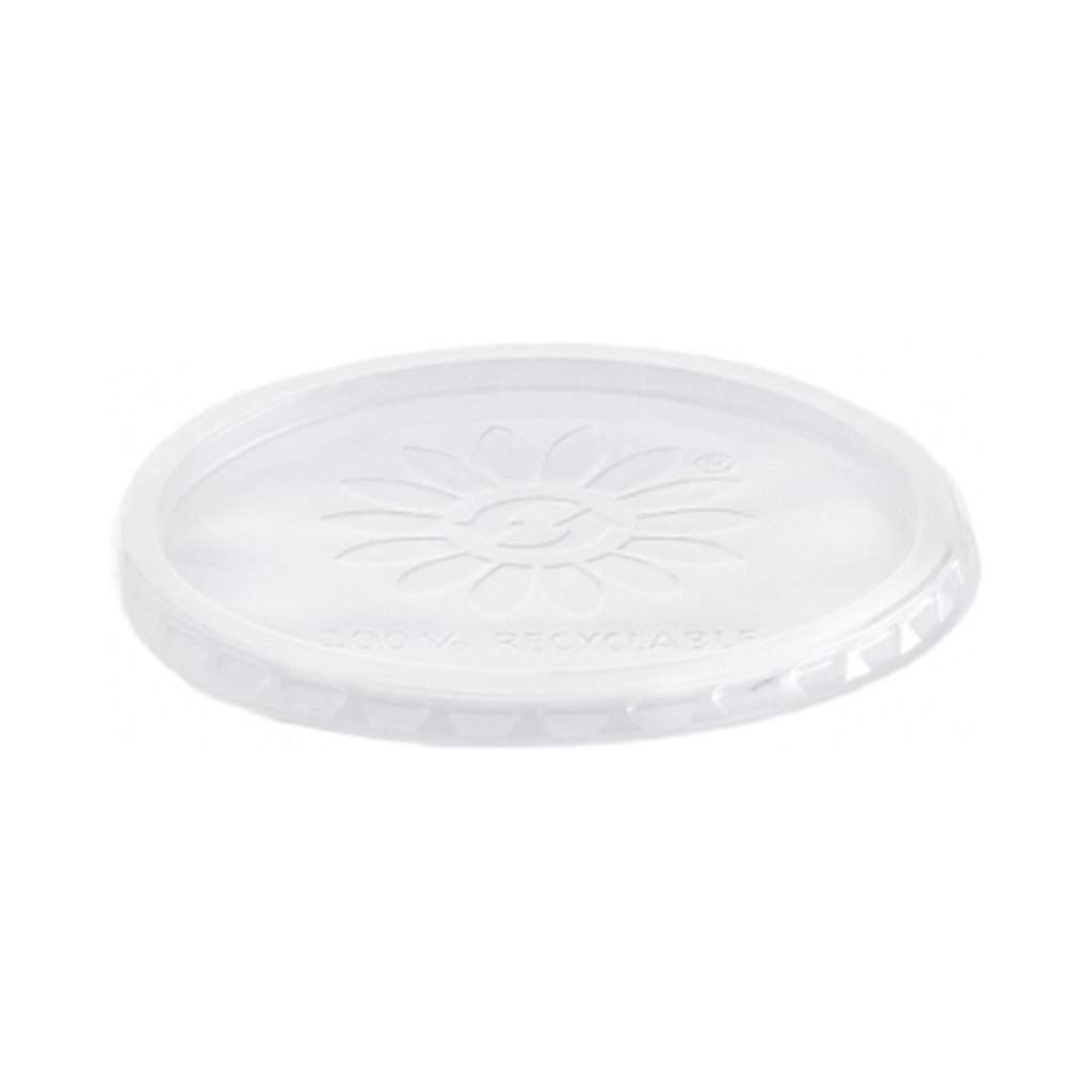 Couvercle barquette ronde PP transparent 101mm
