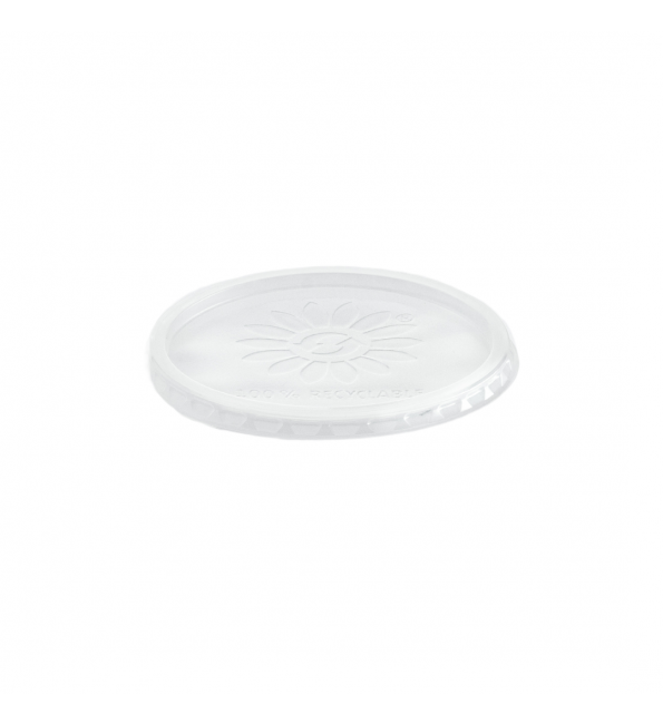 Couvercle barquette ronde PP transparent 101mm