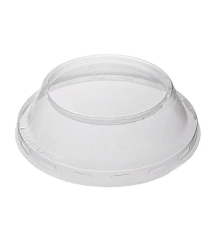 Couvercle Pots à dessert 150ml Ø95mm Transparent
