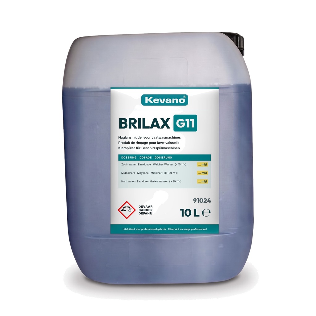 Kevano Brilax G11 rinçage et séchage lave-vaisselle 10L
