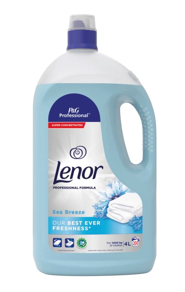 Lenor Sea Breeze Adoucissant Linge 4L