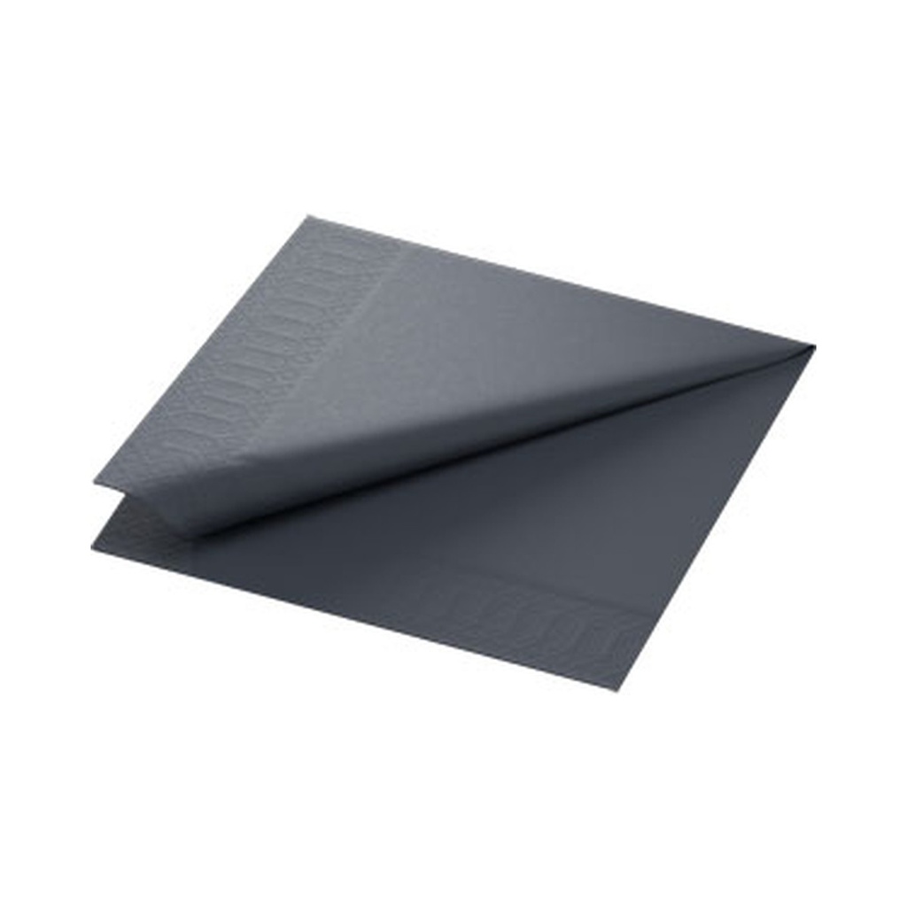 Serviette 3 plis 1/4 pli 40x40cm papier couleur