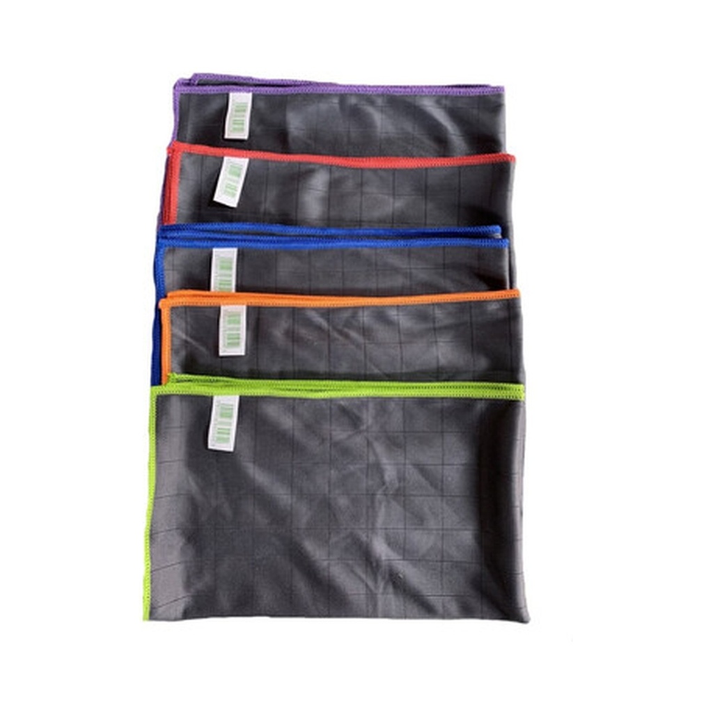 Lavette microfibre carbone 60x40cm 5p