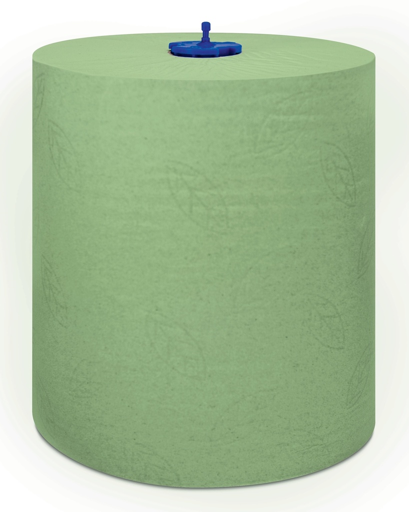 Rouleau essuie-mains Matic Advanced recyclé vert 2 plis 21cm x 150m T290076 H1