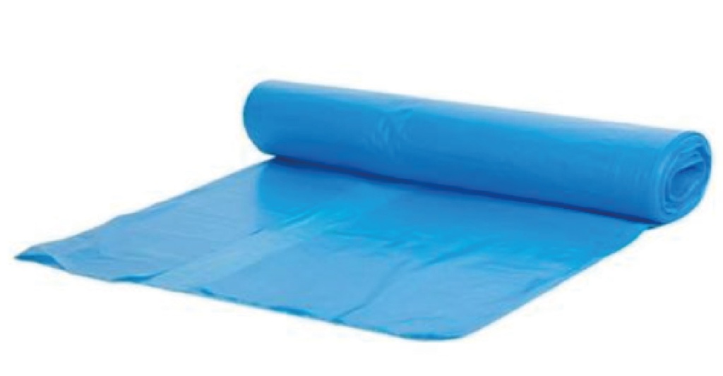 Sac poubelle 90x110cm bleu 150916 140L