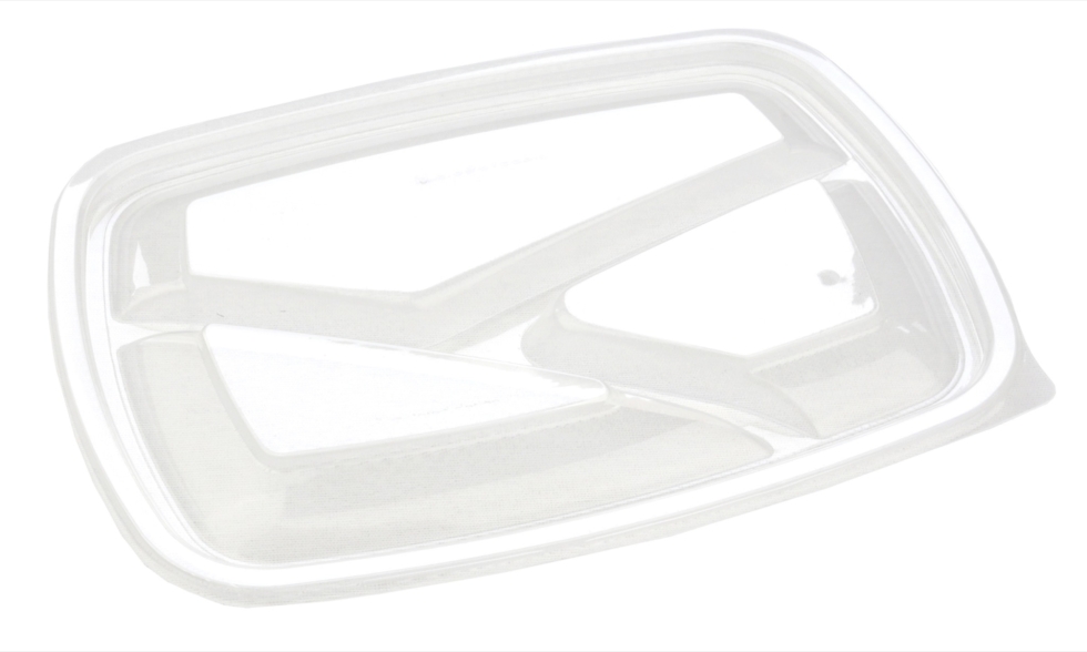 HalsVercle 3 Fächer Sabert Hotpack HOT52873 23x17x2cm 