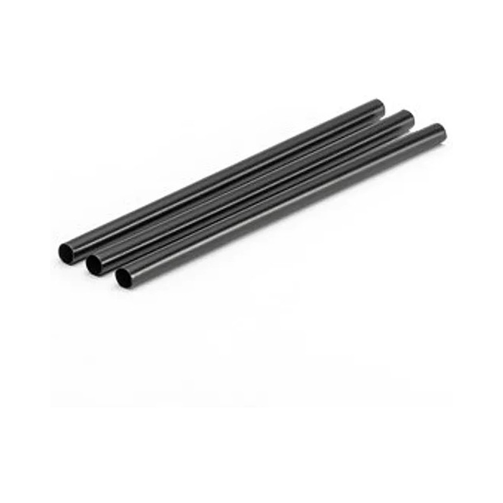 [66213] Pailles Réutilisable Noir 8x240mm 250p