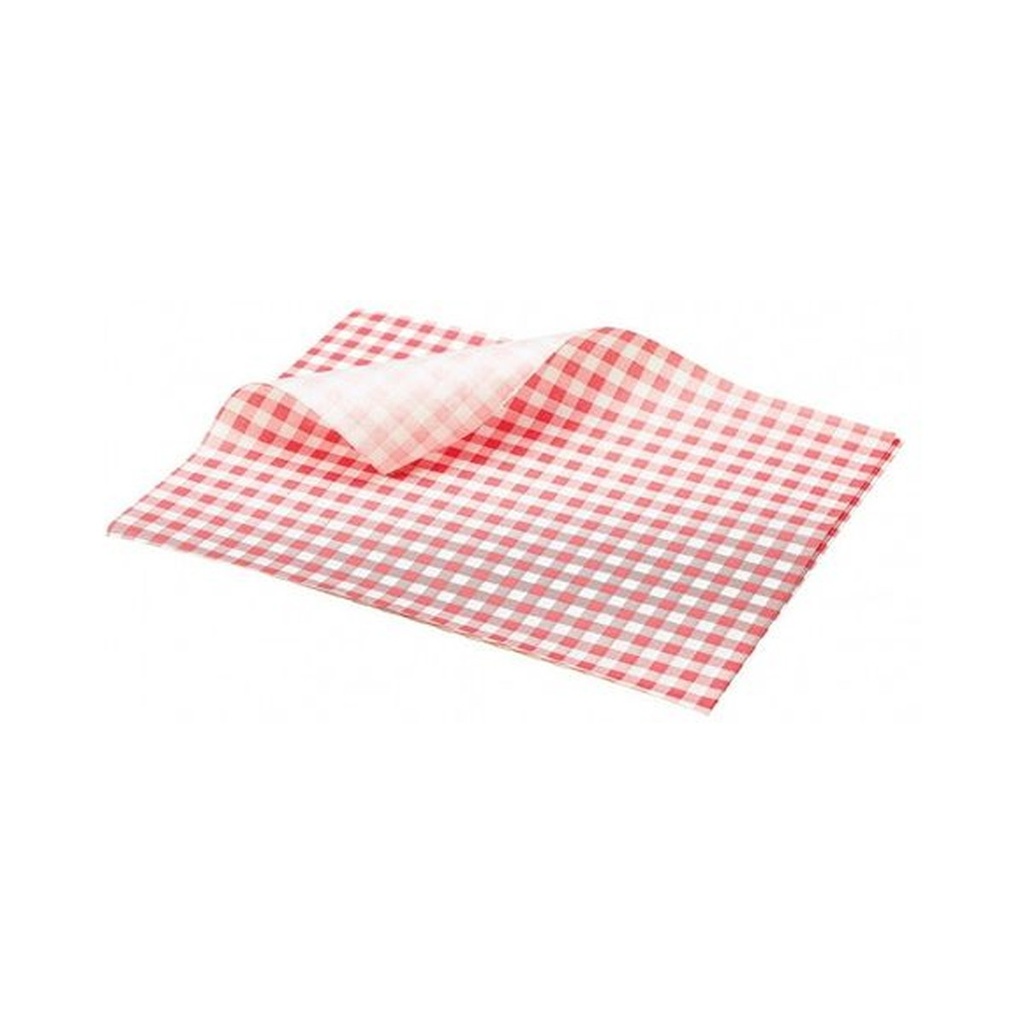 Papier feuille duplex Vichy Rose HDPE 40x50cm 80gr 15kg