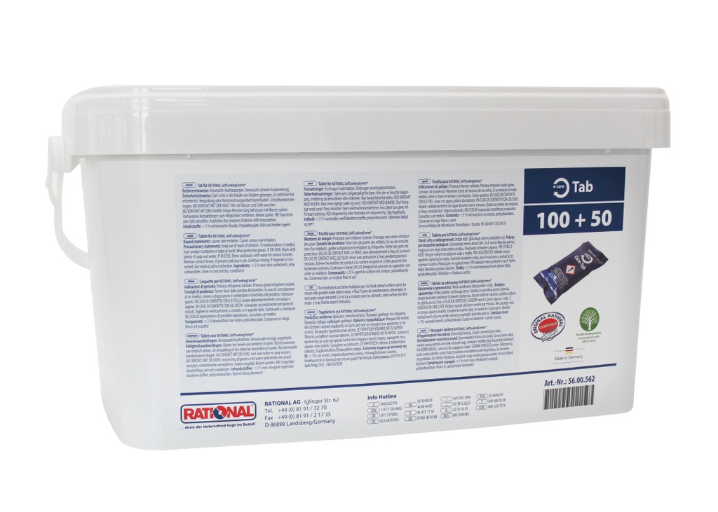 Rational Care Control tablettes de rinçage brillance