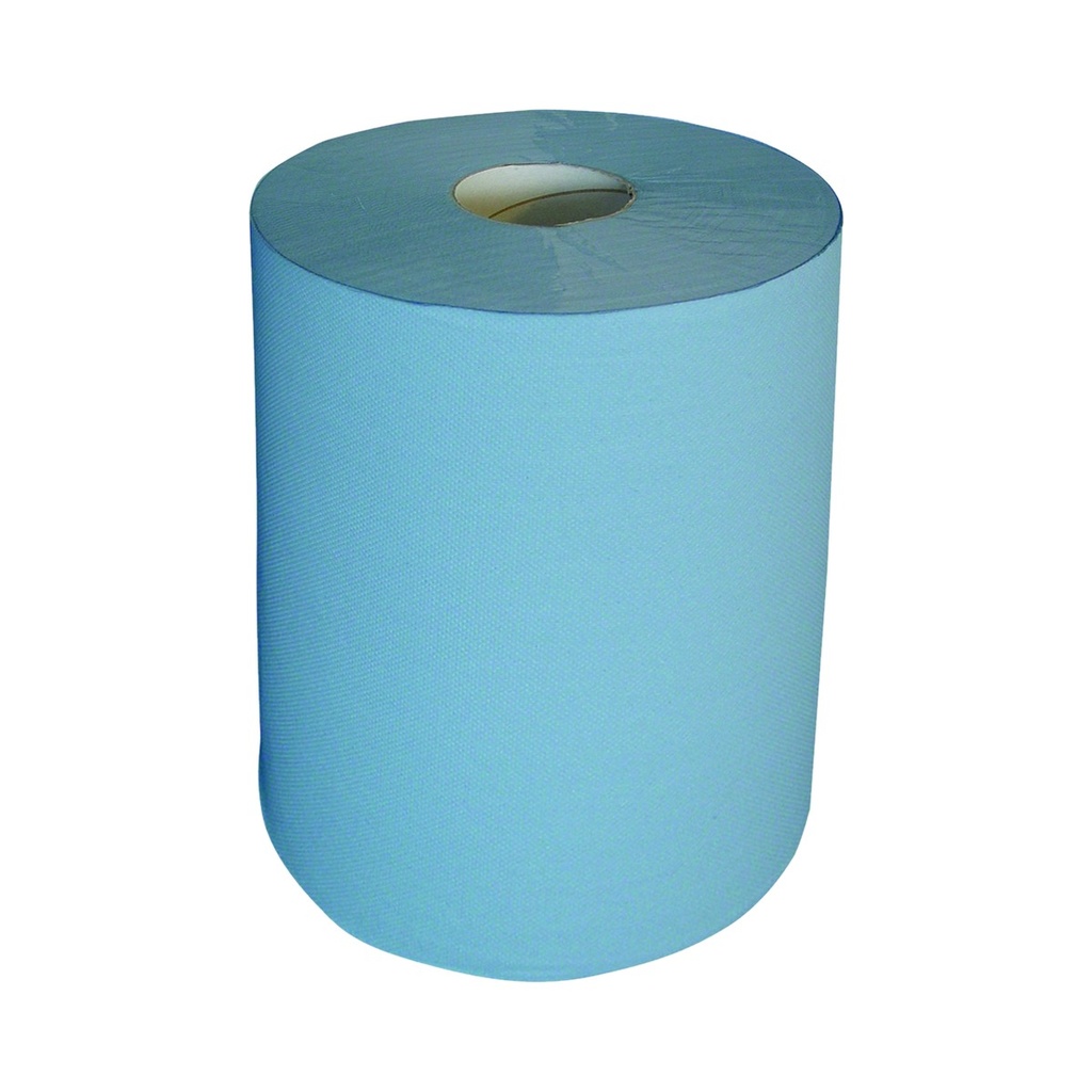 Rouleau industriel MAXI bleu 3 plis 36,2cm 2x171m 