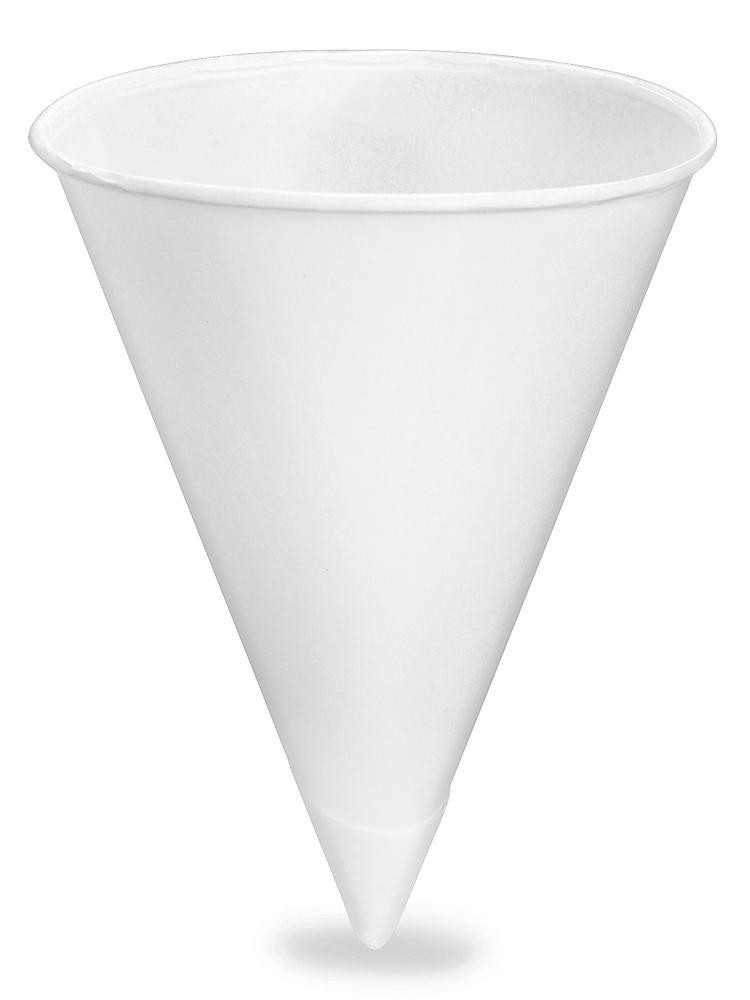 Cônes en papier (gobelets à pointe) 115cc 4oz BIO