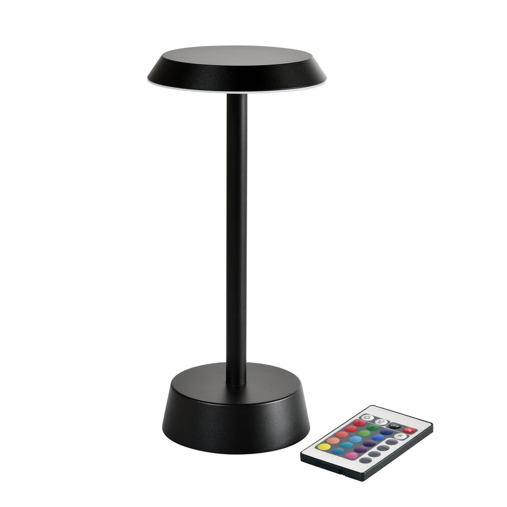 Lampe de table Duni LED Nour Graphite 11,9x26,3cm