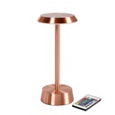 Tischlampe Duni LED Nour Rose Gold 11,9x26,3cm 