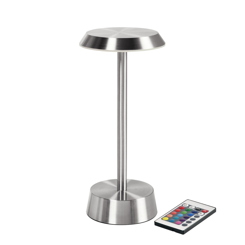 Lampe de table Duni LED Nour Argent 11,9x26,3cm
