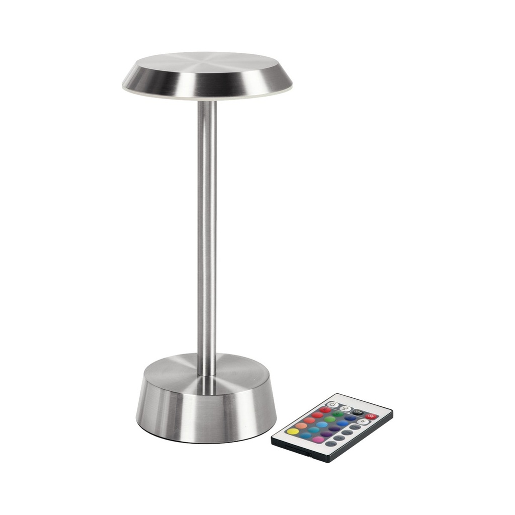 Lampe de table Duni LED Nour Argent 11,9x26,3cm