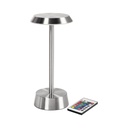 Lampe de table Duni LED Nour Argent 11,9x26,3cm