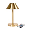 Lampe de table Duni LED Zelda Gold 12x21cm