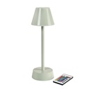 Lampe de table Duni LED Zelda Vert Pistache 10,9x33cm