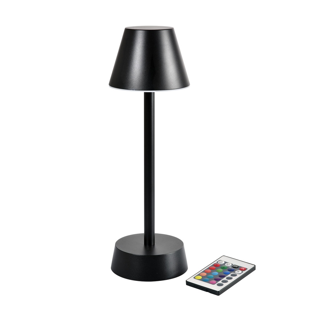 Lampe de table Duni LED Zelda Graphite 10,9x33cm