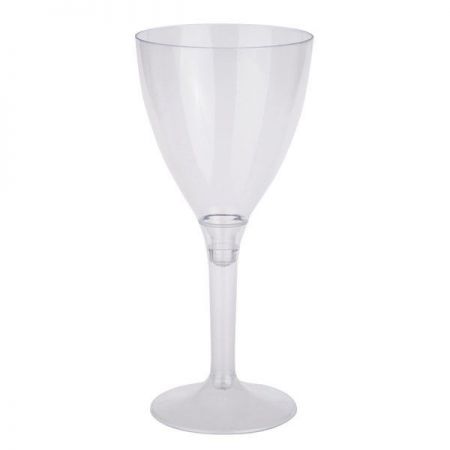 [2231] Wiederverwendbares Weinglas transparent 70mm 160cc 