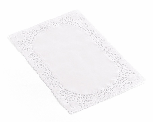 [5264] Dentelle en papier rectangle 25x15cm