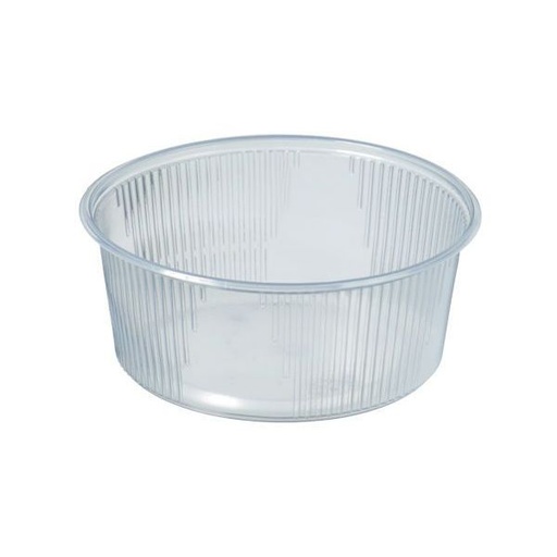 [66416] Rond bakje PP transparant 150cc 101x35mm 