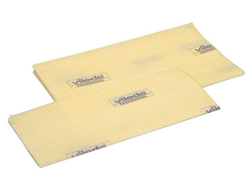 [3473] Vileda hoge prestatiezeilen geïmpregneerd geel 60x24cm 